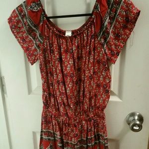 Paisley romper